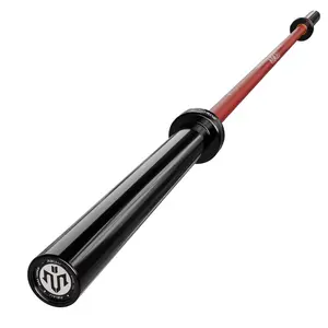 7ft Olympic Barbell, Barbell for Weightlifting and Powerlifting 45lb, Olympic Bar for 1500lbs Capacity, Weight Bar Fit 2” Standard Weights Adjustable Workout Bench