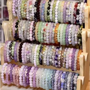15/30pcs Elegant Bohemian Beaded Women‘s’ Bracelet Set - Vintage Style Colorful Beads, Random Mix & Match For Casual Attire, Parties, Vacations - Versatile Jewelry Accessories, Bohemian Jewelry, Party Accessories