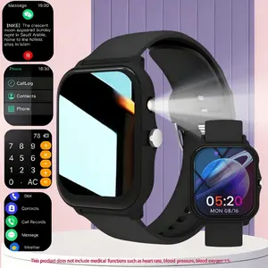 2026 New Smartwatch, HD Full Touch, Unisex, Wireless Call/sms, Multiple Sports Modes, Remote Camera Control, Fitness Tracker, Android/iPhone Compatible, USB Charging, Modern Style, Clear Display, Ideal Gift, Multi Function Watch