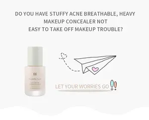 xixi Elegant Makeup Foundation Liquid Moisturizing, Moisturizing, Concealer, Waterproof, Durable, Non-removing Facial Makeup