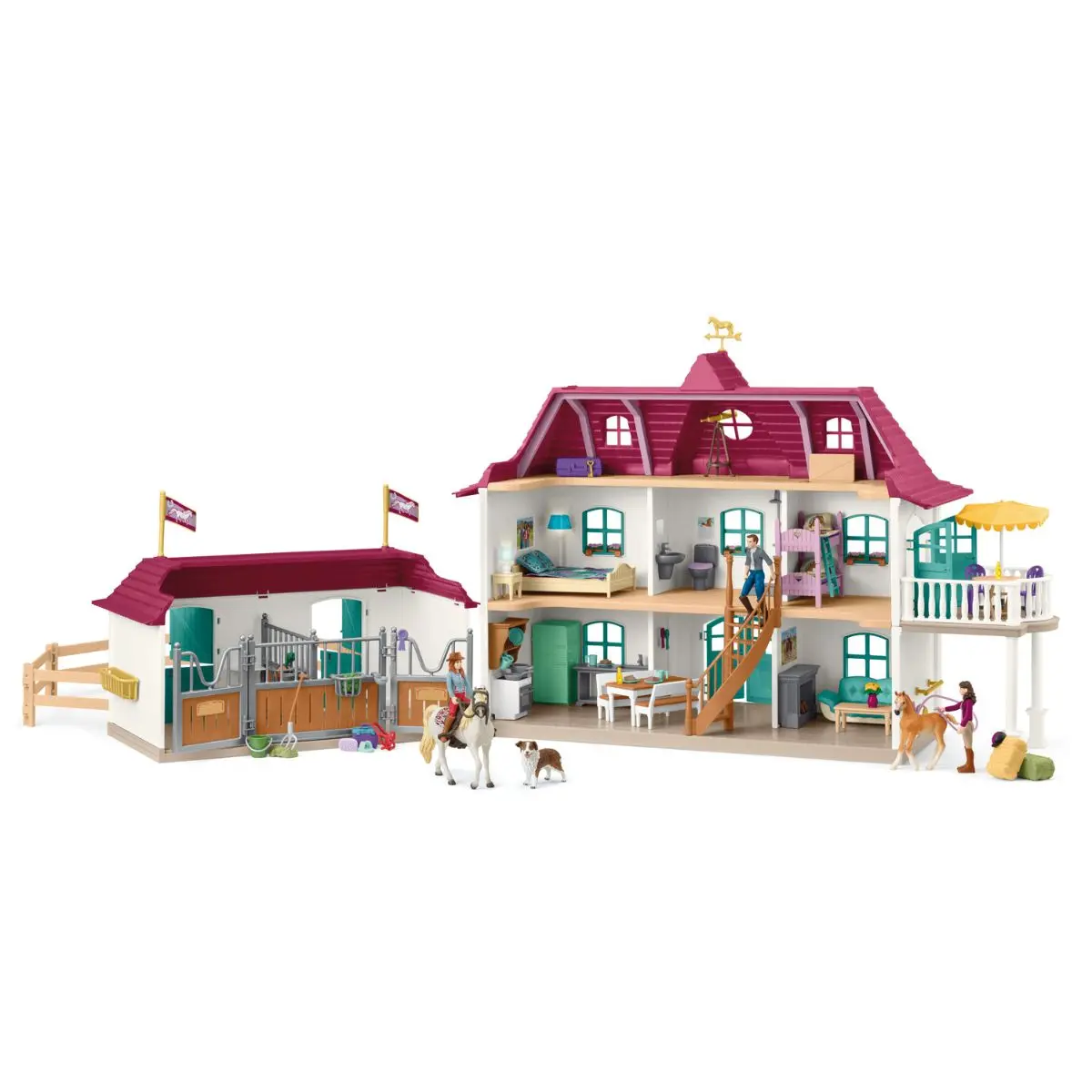 Schleich Lakeside Country House and Stable, Doll House