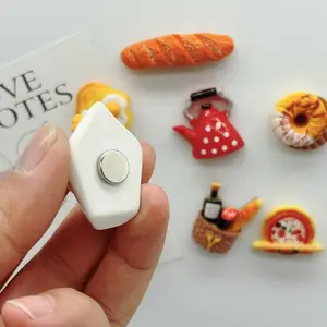 8pcs Resin Creative Fridge Magnets, Photo Memo Board Stickers, Photo Magnets For Refrigerator, Fun Home Decor, Cute Refrigerator Magnets, Cabinet & Dishwasher Decoration, Refrigerator Decorating Magnet