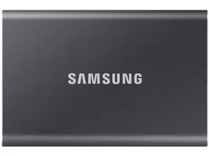 SAMSUNG T7 Portable SSD, 2TB External Solid State Drive, Speeds Up to 1,050MB/s, USB 3.2 Gen 2, Reliable Storage for Gaming, Students, Professionals, MU-PC2T0T/AM, Gray
