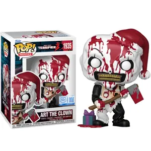 Funko Pop! Terrifier 3 Bloody Art the Clown w/Axe Vinyl Figure #1935