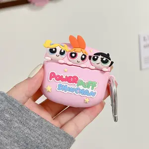 1 protective case for Feitian Little Girl Police style earphones, Earbuds, Headphones, Headset, made of drop resistant and durable silicone earphone case, suitable for AirPods 1/2/3/4/pro/pro 2/pro 3, and Apple wireless Bluetooth earphone case Protection