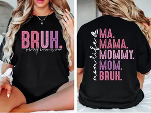 Bruh Formerly Known as Mom Sweatshirt, Mama Mommy Mom Bruh Sweatshirt, Funny Mom Hoodie, Mother's Day Shirt, Mom Era Tshirt, Gift for Mom