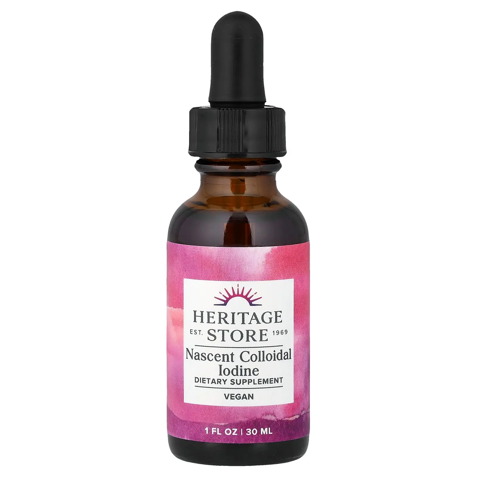 Heritage Store Nascent Colloidal Iodine, 1 fl oz (30 ml)