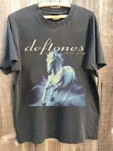 Deftones WHITE PONY Band Shirt, Gift For Men Women Unisex Tshirt Reprint