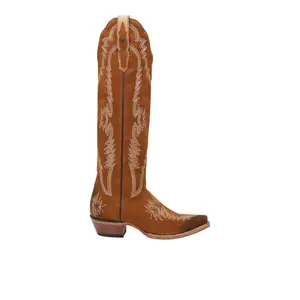 Dan Post Boots Womens Marlowe Snip Toe Zippered  Casual Boots Mid Calf Low Heel 1-2" - Brown