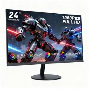 Christmas Limited Edition 24" FHD Flat Gaming Monitor 100Hz HDR FreeSync 3ms Eye-Care HDMI DP 100x100 VESA