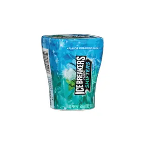 2x Ice Breakers Cubes Shifters Wintergreen Cool Mint Chewy Candy - Refreshing Sweet Snack 40ct