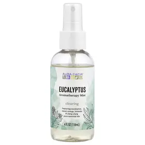 Aura Cacia Aromatherapy Mist, Eucalyptus, 4 fl oz (118 ml)