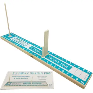 Design Pro Bow Maker - Easy Ribbon Bowmaker Large Bow Maker Gift Perfect for Christmas Decor Wreaths and Hair Bows