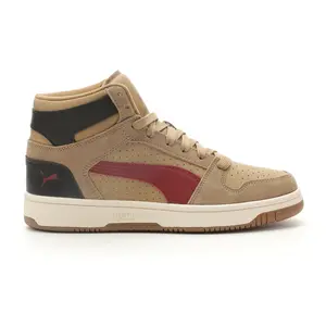 PUMA Mens Rebound Layup High  Sneakers Shoes Casual - Beige