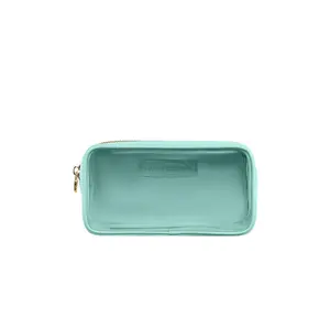 Stoney Clover Lane Clear Front Small Pouch in Cotton Candy