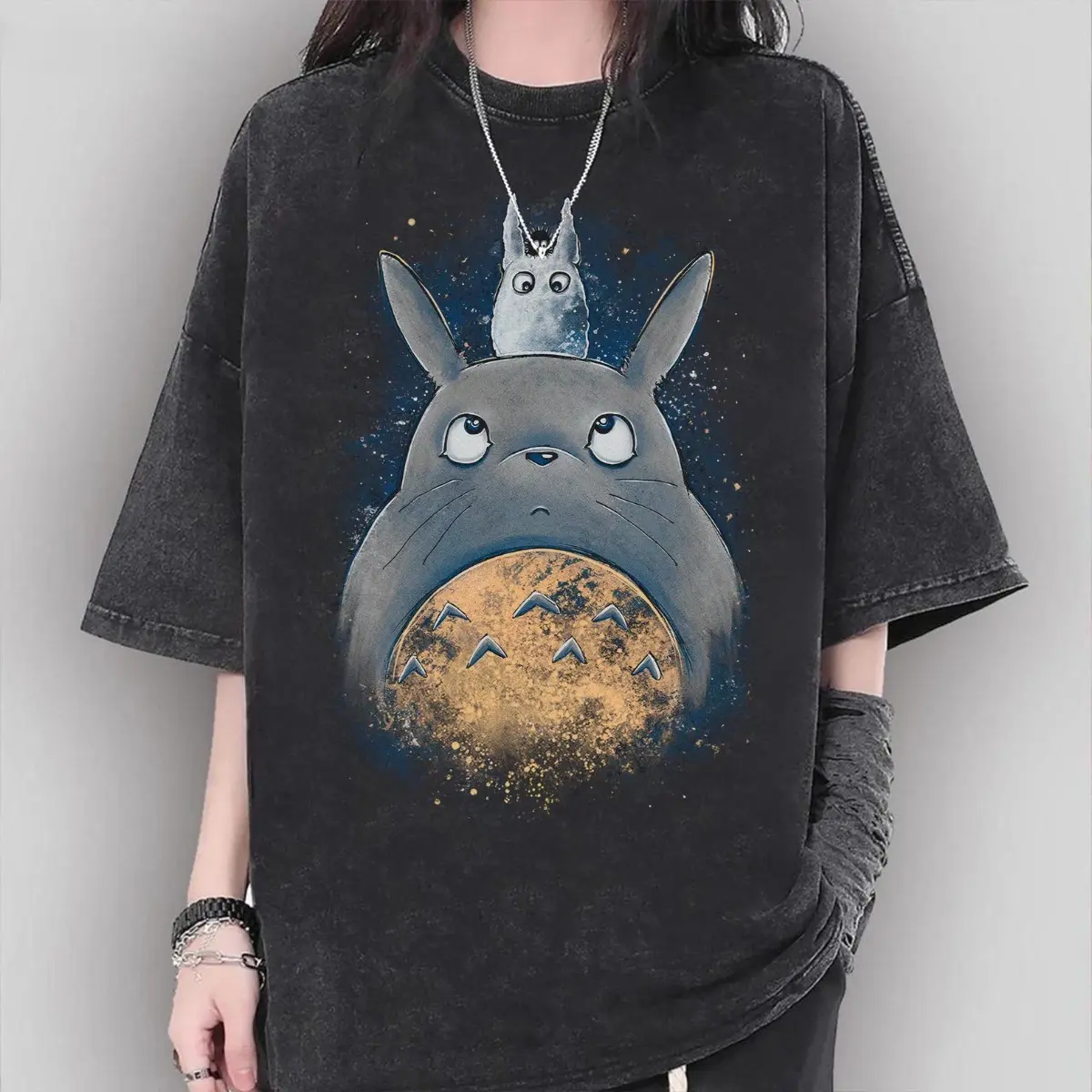 Vintage Totoro Shirt, Sweatshirt, Hoodie,Studio Ghibli Shirt, My Neighbor Totoro Shirt, Studio Ghibli Gift Shirt, Y2K Movie Shirt