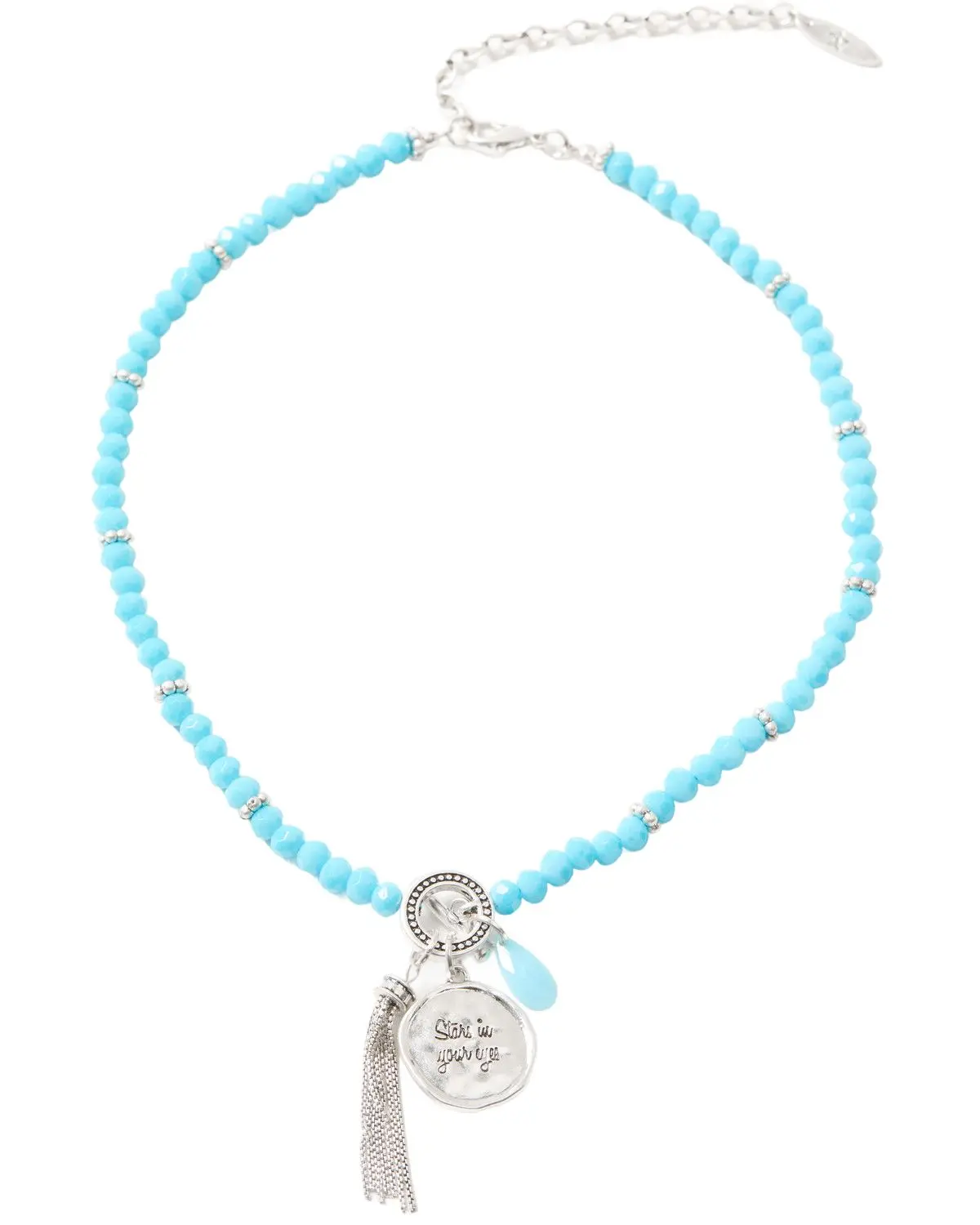 Lainey Wilson Women's Women'S Beaded Star Eye Pendant Necklace - 37N00054