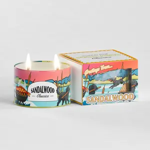 Classic Sandalwood Scented Candle