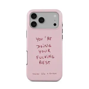 BURGA Phone Cases | Your Best Edition - for iPhone 17 16 15 14 13 12 11 Series | Typographic Phone Case | Trendy 2026 Phone Case | Shockproof Protection | Gift for Her