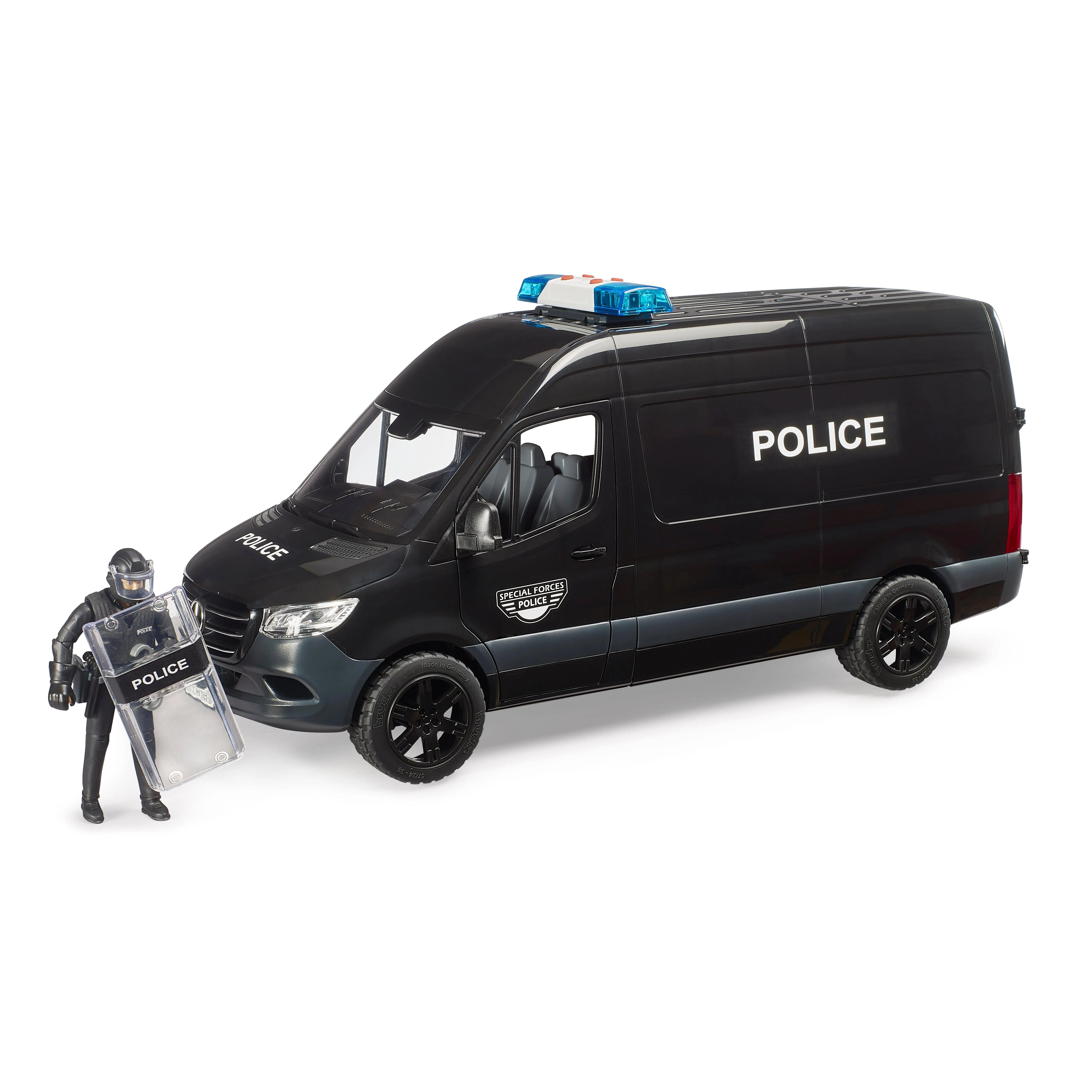 Bruder 02685 Mercedes-Benz Sprinter Police Special Forces with Police Figure 24.12.8