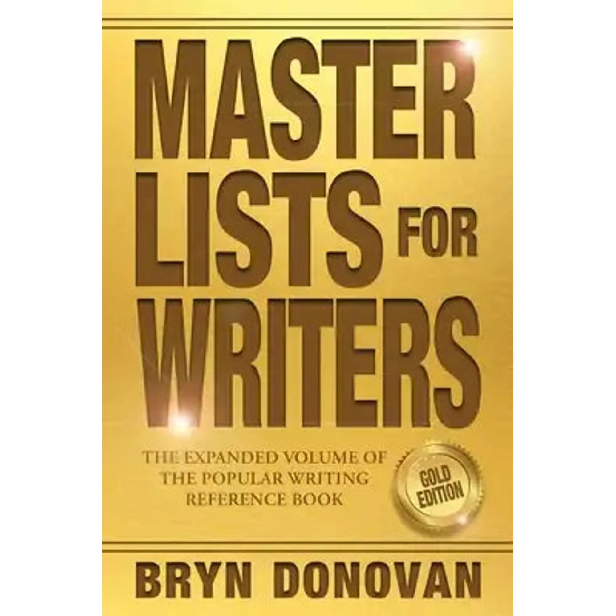 Master Lists for Writers: Gold Edition