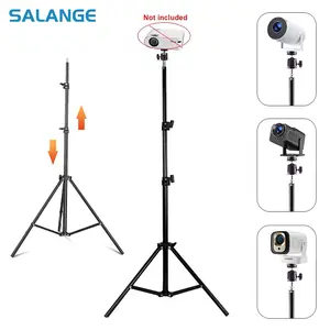 Extendable Projector Tripod Stand 110cm/160cm Universal Projector Stand Tripod for HY300 Mount Ball Head for Laptop DSLR Camera Outdoor Bracket Hold Travel Tripod Speaker Stand