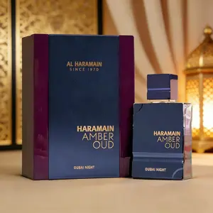 AL HARAMAIN Dubai Night 60ml  Cologne for Men and Women - Bergamot, Tonka Bean Fragrances - Long-Lasting Perfume for Men and Women