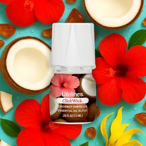 Lifelines Clickwick | Coconut Hibiscus Essential Oil Diffuser Fragrance