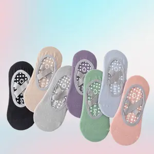 Sock 6 Pairs Women Yoga Socks Bandage Pilates Non-Slip Socks Fitness Sports Dance Floor Socks