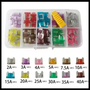 Car Blade Fuse Circuit Testing Tool Set, 306/300/100pcs, 2a-40a, Aluminum Material, Automotive Circuit Tester, Diagnostic Tool, Car Truck Motorcycle Protection Box