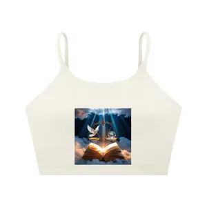 Spaghetti Strap Yoga Sports Bra