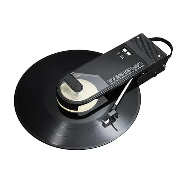 Audio-Technica AT-SB727 Sound Burger Portable Bluetooth Turntable, Black (Open Box)