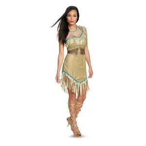 Womens Deluxe Pocahontas Costume