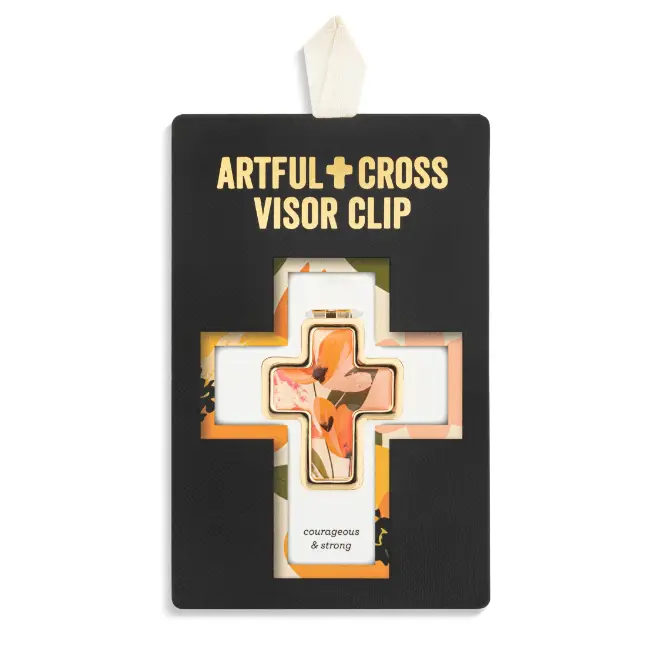 Artful Cross Visor Clip