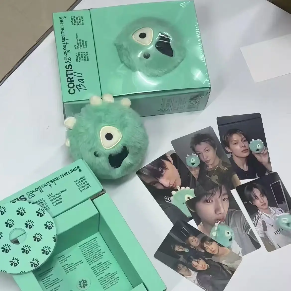 Cortis Debut Merchandise Ball Version Doll Set, Perfect Gift for Fans, Collectible Toy for Collection Display