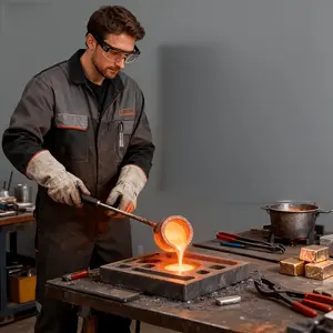 High-Density Graphite Crucible, Anti-Stick Gold Casting, Ultra Durable Heavy Duty Jewelry Melting Tool, Used by 99% Jewelers, Perfect for Precious Metals