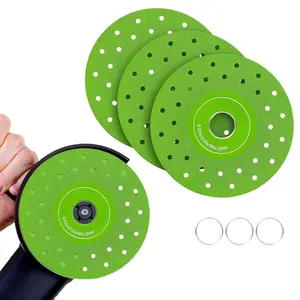 3PCS 4.5" Vacuum Brazed Ultra-Thin Multi-Pore Diamond Cutting Disc – Tile Cutting Disc for Porcelain, Ceramic, Glass, Granite, Marble – Grinder Blades/Disco para Cortar Ceramica