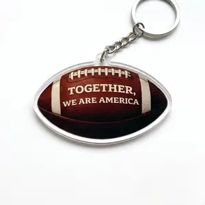 Together we are America Keychain
