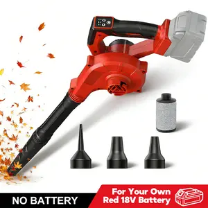 Handheld Cordless Leaf Blower for Milwaukee M18 Battery, Lightweight Yard Tool, Turbo Motor 190 MPH – Powerful for Lawn, Yard Cleaning, Leaves & Debris, No Battery Included