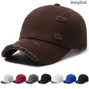 Unisex Cotton Baseball Cap - Breathable Sun Protection Hat for Outdoor Running & Casual Wear