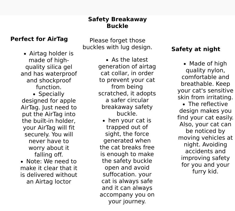 Collar (Tracker) - Apple AirTag Cat Collar,Air Tag Pet Collar with airtag Holder and Bell Reflective GPS Kitten Collar for Girl Boy Cats gatos pet accessory night safety cat collar dog chain