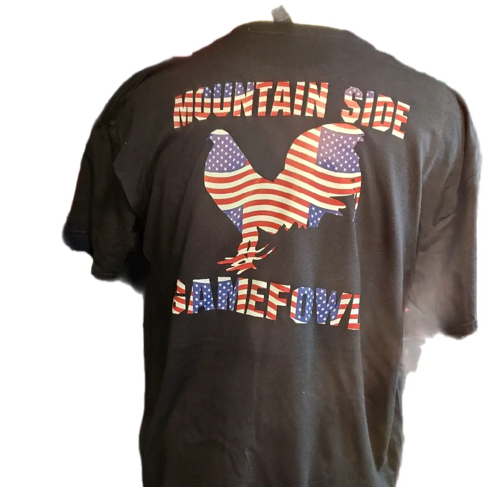 Custom Gamefowl T-Shirt, 250 Years of Freedom Themed Apparel
