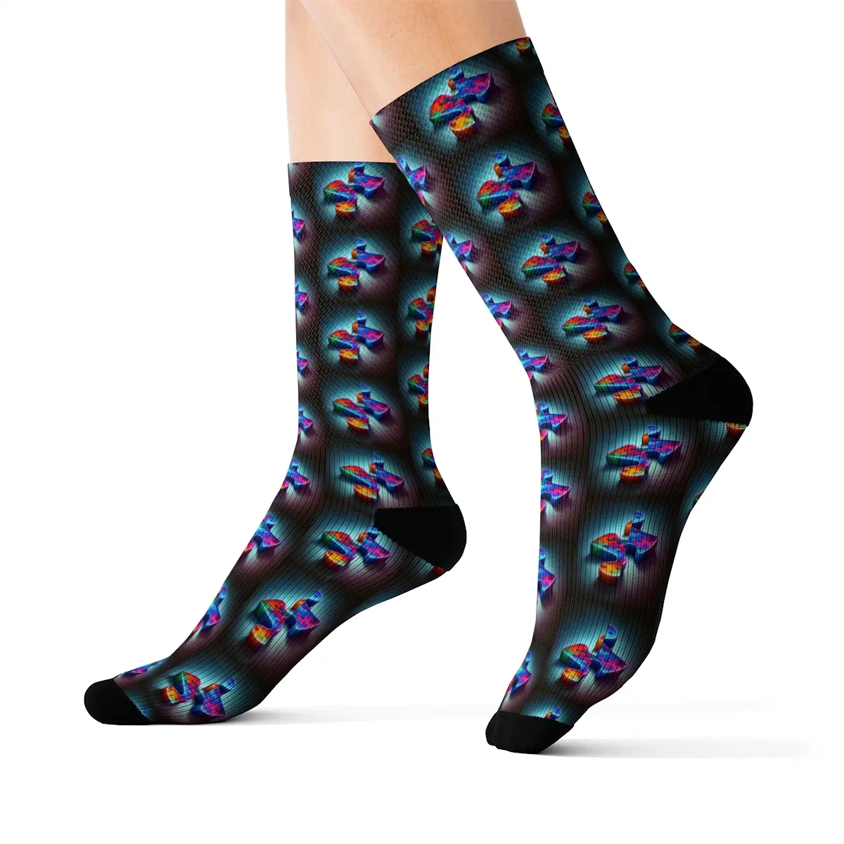 Colorful Autism Socks