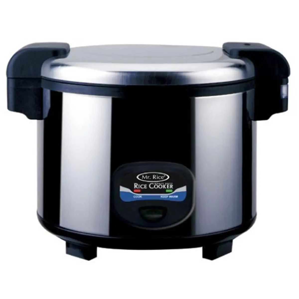 Sunpentown 35-Cup Heavy Duty Rice Cooker for Restaurant Use, 120V/60Hz, 1550W, 3-Dimensional Heating, 18.75x15x13 in