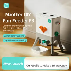 DIY Interactive Dog Feeder | Puzzle Toy for Smart Self-Feeding Training