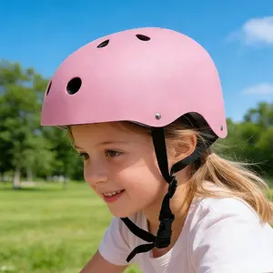 Adjustable Bicycle Helmet, Multi-Functional Sports Helmet for Kids to Teens, Two Sizes Available for Safety & Comfort