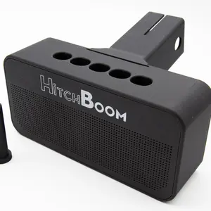 HitchBoom Bluetooth Speaker for Vehicle Hitch - Compact & Portable Audio Solution