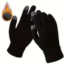1 pair womens winter touchscreen warm thickened Gloves for winters