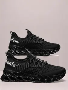 Men's Casual Sports Shoes, Fashion Retro Thick Sole Design, Wear-Resistant Non-Slip Outsole, Suitable for Outdoor Activities, Sports Athletic Shoes