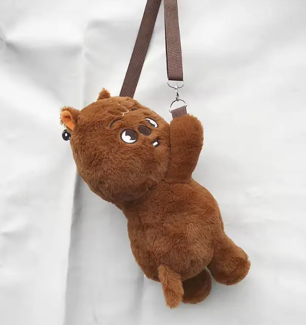 Women's Kawaii Animal Backpack Purse - Durable Charming Character-Inspired College School Backpack with Front Pocket, Cute Animal Charm for School/Work, Backpack Purses